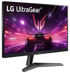 LG Monitor UltraGear Gaming, 24", IPS, 16:9, FHD, 180Hz, HDMI, DP - 24GS60F-B
